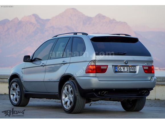 ERDEM'den 2000 BMW X5 4,4 V8 Gümüş Gri - Siyah Full Hatasız