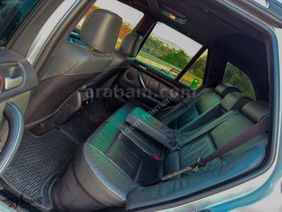 ERDEM'den 2000 BMW X5 4,4 V8 Gümüş Gri - Siyah Full Hatasız