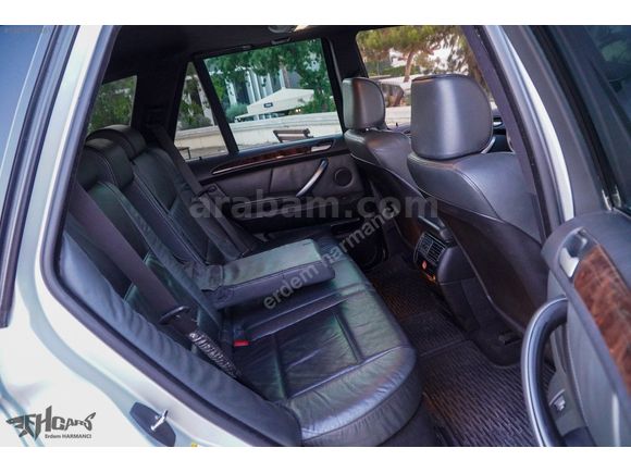 ERDEM'den 2000 BMW X5 4,4 V8 Gümüş Gri - Siyah Full Hatasız