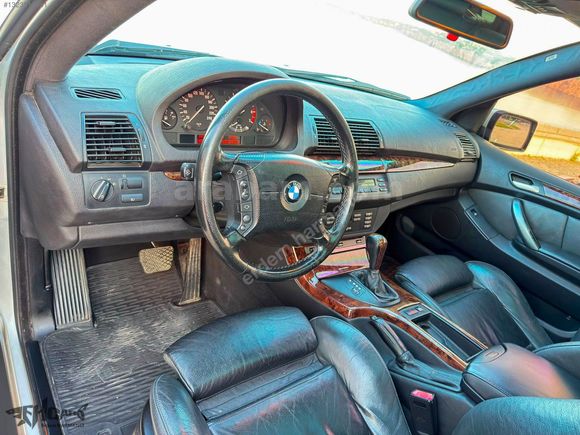 ERDEM'den 2000 BMW X5 4,4 V8 Gümüş Gri - Siyah Full Hatasız
