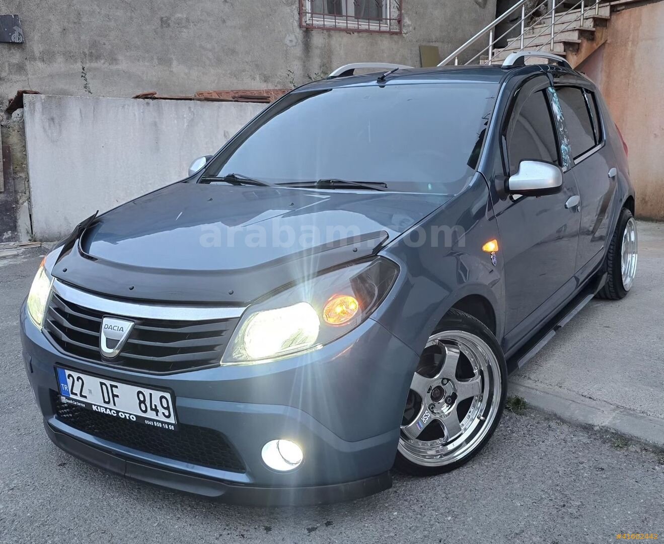 Galeriden Dacia Sandero 1.4 Ambiance 2009 Model Kocaeli 198.000 km Lacivert 6