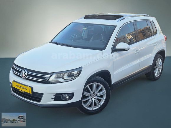 2013 DSG CAM TAVAN TİGUAN 1.4tsi MERCEKLİ FAR 122BİN KM'de