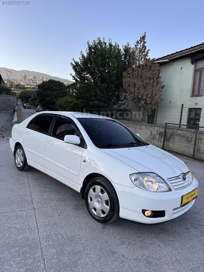 Galeriden Toyota Corolla 1.6 Terra 2005 Model Kahramanmaraş 255.000 km Beyaz 4