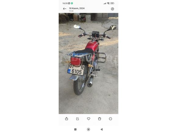 Sahibinden Mondial 125 UAG