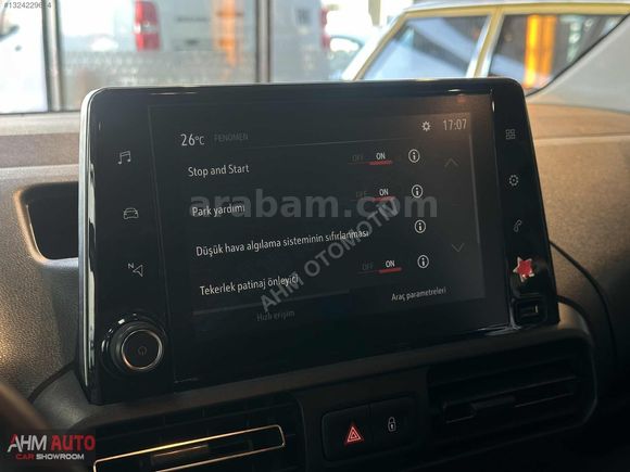 2020 MODEL OPEL COMBO 1.5 CDTI ENJOY PARK SENSÖRÜ/ŞRT TKP.