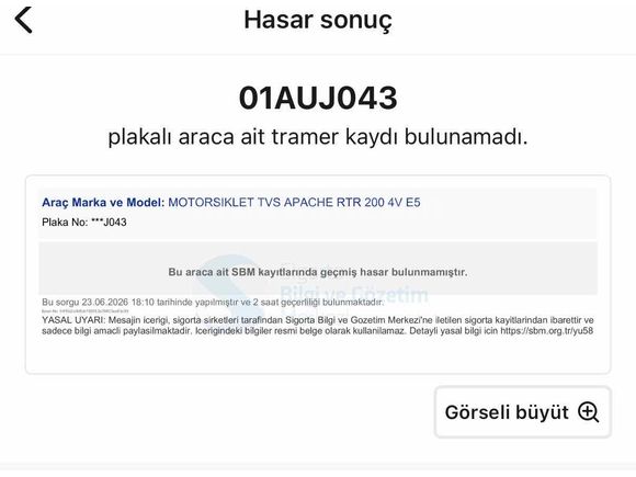 
ÖZTÜRK AUTO’DAN TVS APACHE RTR200