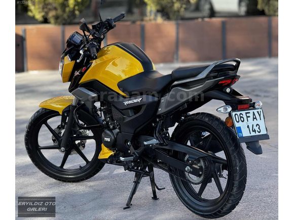 2024 TVS RAİDER 2027/1 AYA KADAR GARANTİSİ DEVAM EDİYOR KUSURSUZ