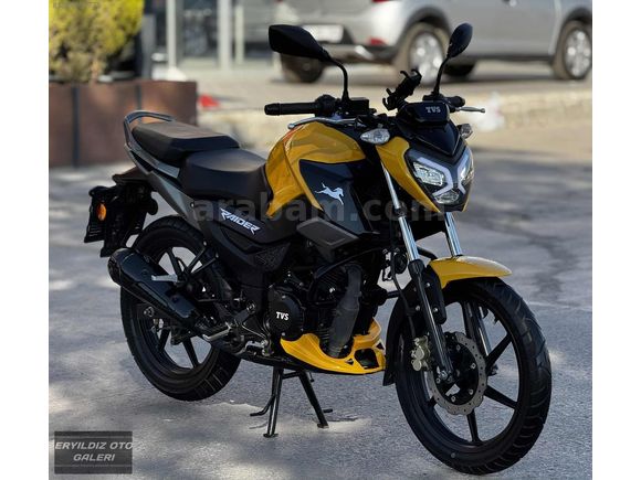 2024 TVS RAİDER 2027/1 AYA KADAR GARANTİSİ DEVAM EDİYOR KUSURSUZ