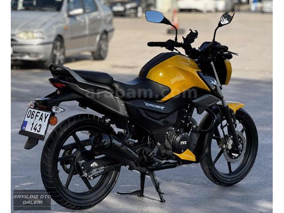 2024 TVS RAİDER 2027/1 AYA KADAR GARANTİSİ DEVAM EDİYOR KUSURSUZ