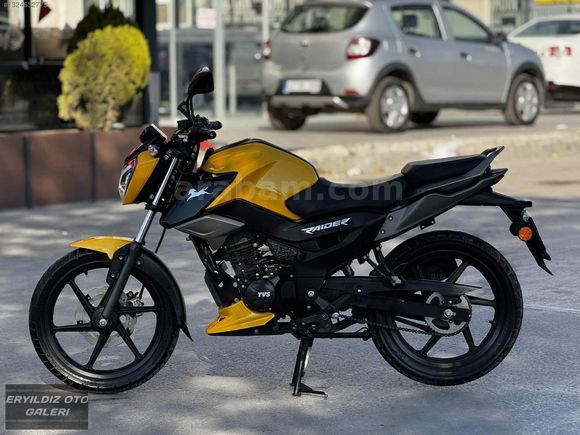 2024 TVS RAİDER 2027/1 AYA KADAR GARANTİSİ DEVAM EDİYOR KUSURSUZ