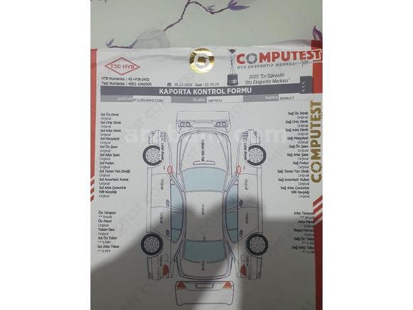 Sahibinden Otomatik Aile Arabası Fluence