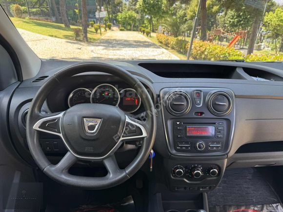 2017 MODEL DACİA DOKKER 1.5DCI 90HP STEPWAY PLUS 24-36 KREDİ