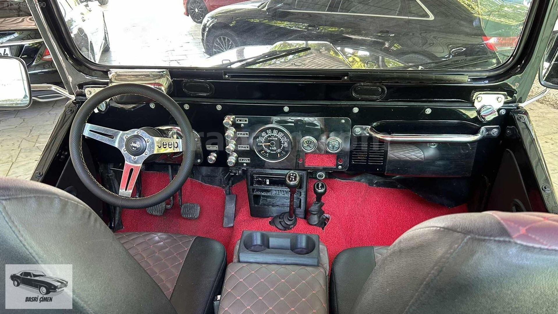 Galeriden Jeep CJ CJ-5 1968 Model Muğla 226.000 km Siyah 7