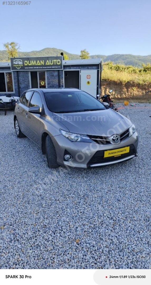 Galeriden Toyota Auris 1.33 Life 2013 Model Çanakkale 176.000 km Kahverengi 6