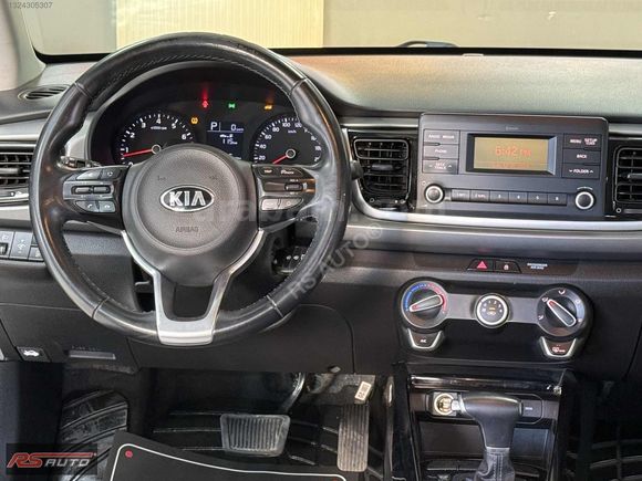 RS AUTO'DAN / 2017 KİA RİO OTOMATİK HATASIZ BOYASIZ 132BİN KM
