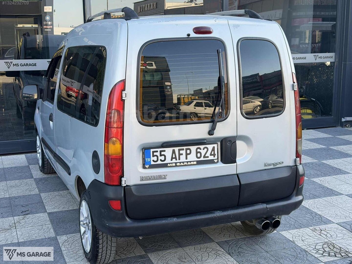 Galeriden Renault Kangoo 1.9 D 2001 Model Konya 350.000 km Gri 7