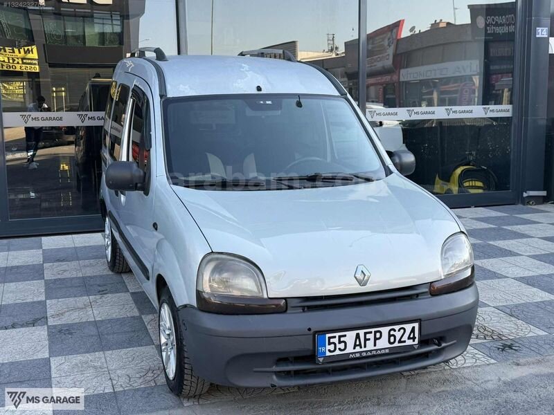 Galeriden Renault Kangoo 1.9 D 2001 Model Konya 350.000 km Gri