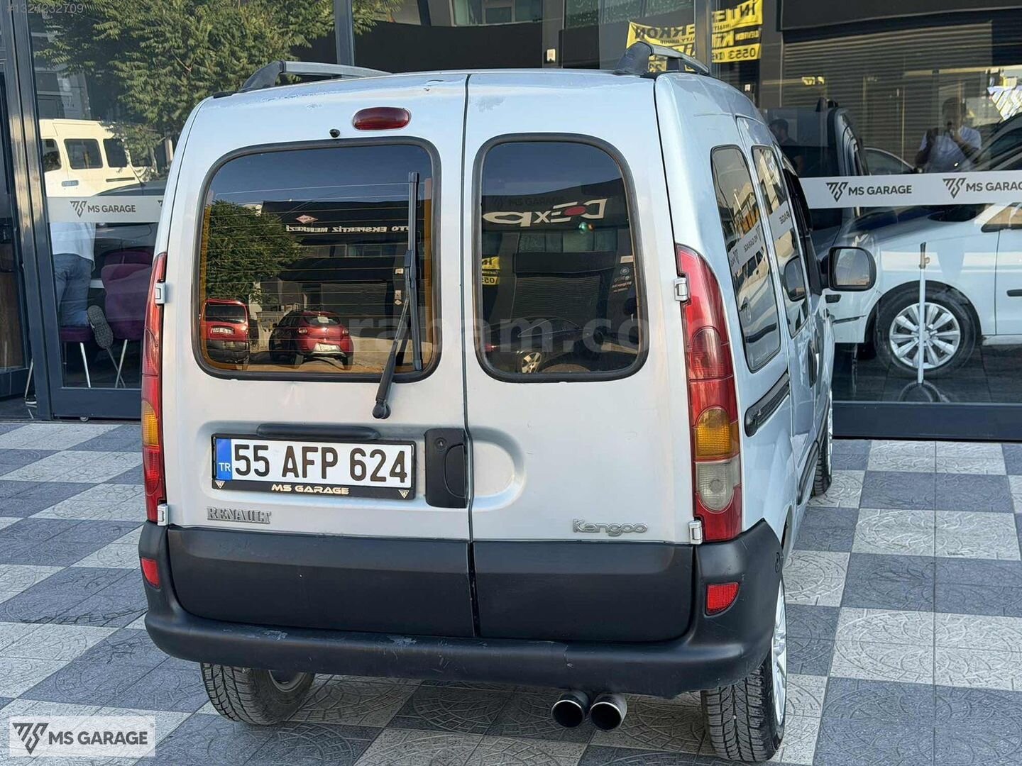 Galeriden Renault Kangoo 1.9 D 2001 Model Konya 350.000 km Gri 6
