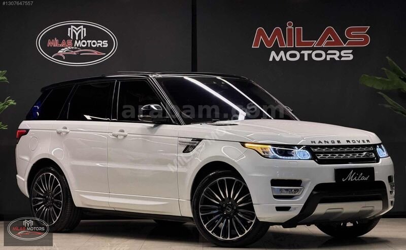 Galeriden Land Rover Range Sport 2.0 SD4 HSE 2017 Model İstanbul 194.000 km Beyaz