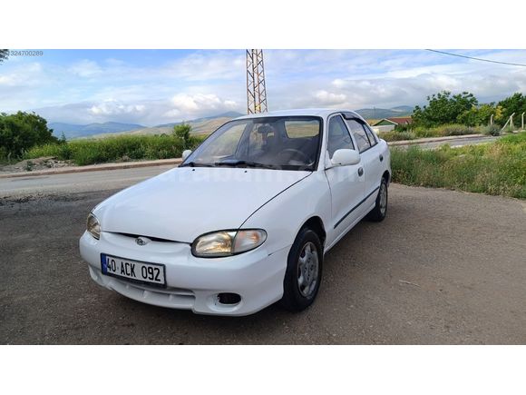 2000 MODEL HUNDAİ ACCENT 1.3 LX MOTOR MEKANİK KUSURSUZ
