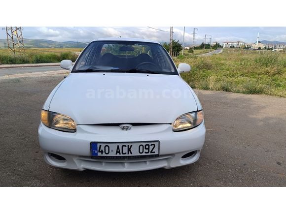 2000 MODEL HUNDAİ ACCENT 1.3 LX MOTOR MEKANİK KUSURSUZ