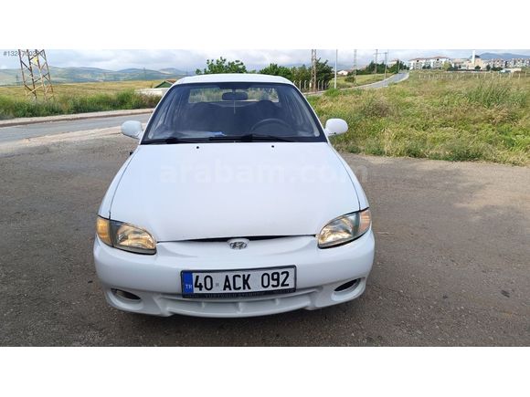 2000 MODEL HUNDAİ ACCENT 1.3 LX MOTOR MEKANİK KUSURSUZ