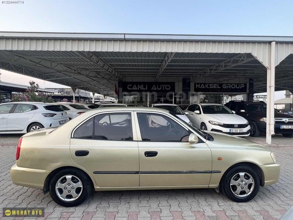 2003 HYUNDAİ ACCENT 1.3 LX KLİMALI KAZASIZ