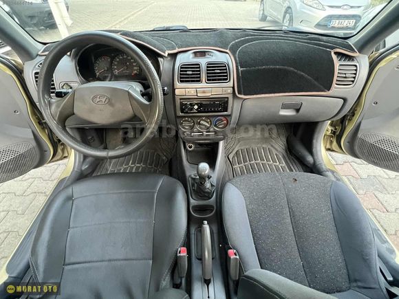 2003 HYUNDAİ ACCENT 1.3 LX KLİMALI KAZASIZ