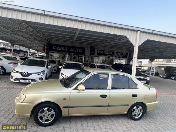 2003 HYUNDAİ ACCENT 1.3 LX KLİMALI KAZASIZ