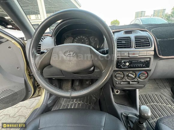 2003 HYUNDAİ ACCENT 1.3 LX KLİMALI KAZASIZ