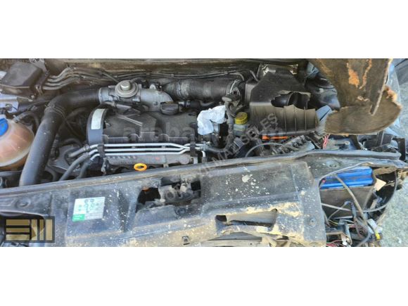 Önden hasarlı 2007 Fabia 1.4tdi