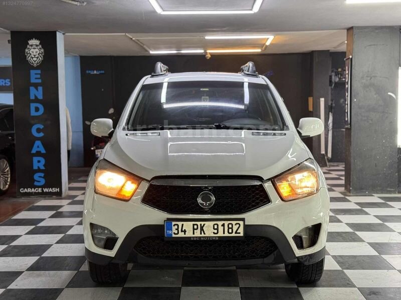Galeriden KGM SsangYong Korando Sports 2.0 e-XDI 2012 Model İstanbul 255.000 km Beyaz