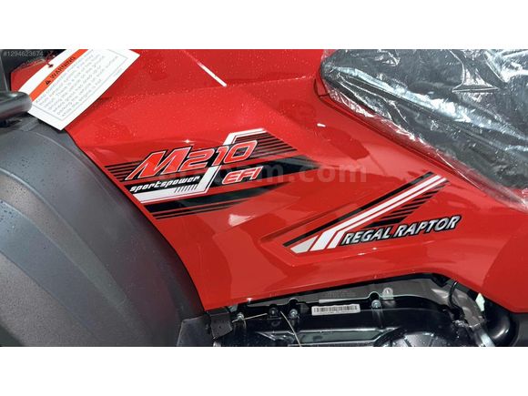 YENI REGAL RAPTOR M210 ATV 4X2 ON ROAD