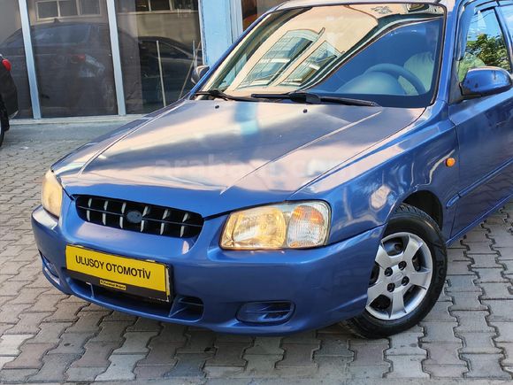 Galeriden Hyundai Accent 1.3 LS 2001 Model Afyonkarahisar