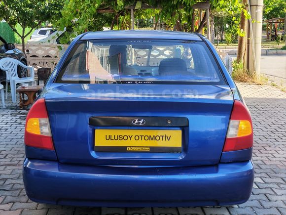 Galeriden Hyundai Accent 1.3 LS 2001 Model Afyonkarahisar
