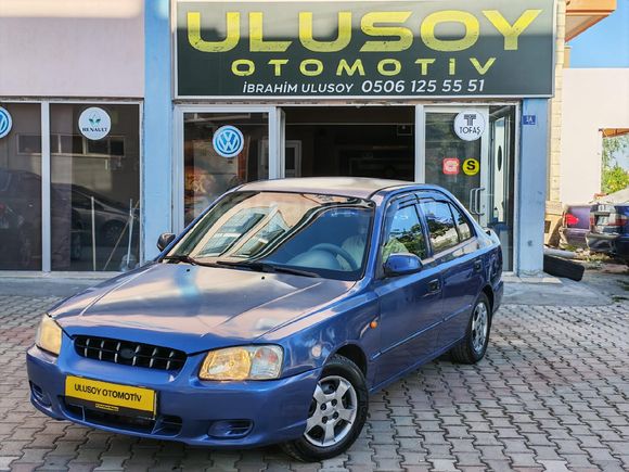 Galeriden Hyundai Accent 1.3 LS 2001 Model Afyonkarahisar