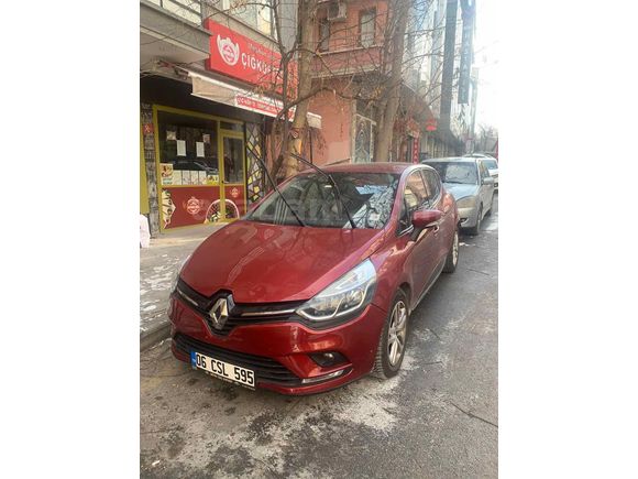 Sahibinden Renault Clio 1.5 dCi Touch 2018 Model Ankara 133.381 km Bordo