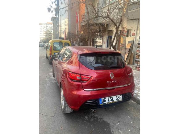 Sahibinden Renault Clio 1.5 dCi Touch 2018 Model Ankara 133.381 km Bordo