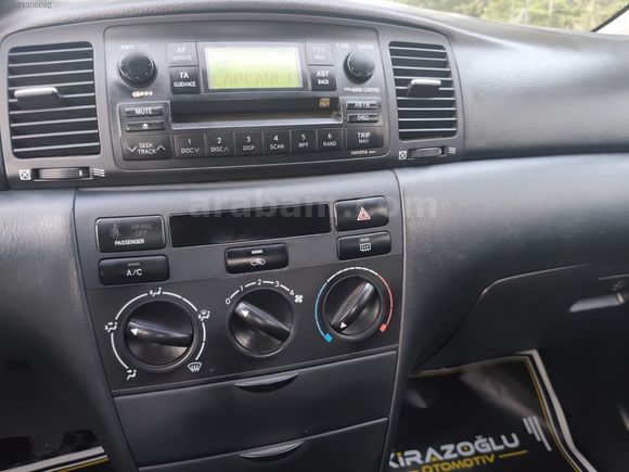 KİRAZOĞLU OTOMOTİV// 2007 MODEL 1.4 4D TOYOTA COROLLA