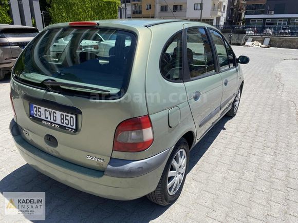 PLAKALI 2002 RENO SCENİC 1.9DCİ KLİMALI ÇALIŞIR YÜRÜR