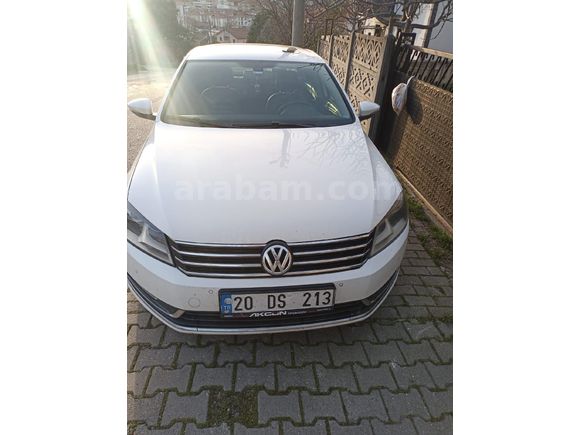 Sahibinden Volkswagen Passat 1.6 TDi BlueMotion Exclusive 2013 Model  169.000 km Beyaz