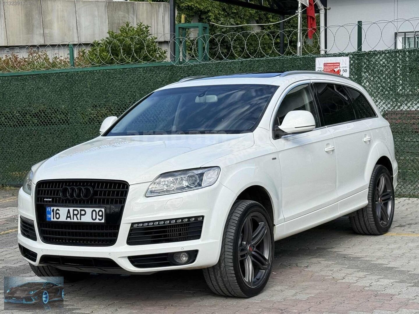 Galeriden Audi Q7 3.0 TDI Quattro 2009 Model İstanbul 239.000 km Beyaz 5