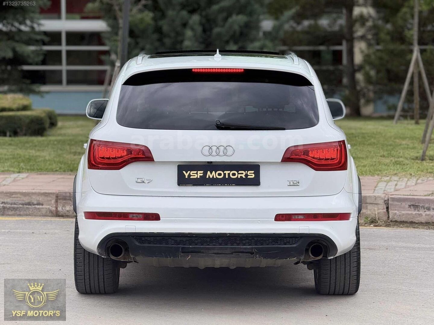 Galeriden Audi Q7 3.0 TDI Quattro 2011 Model Ankara 397.500 km Beyaz 7
