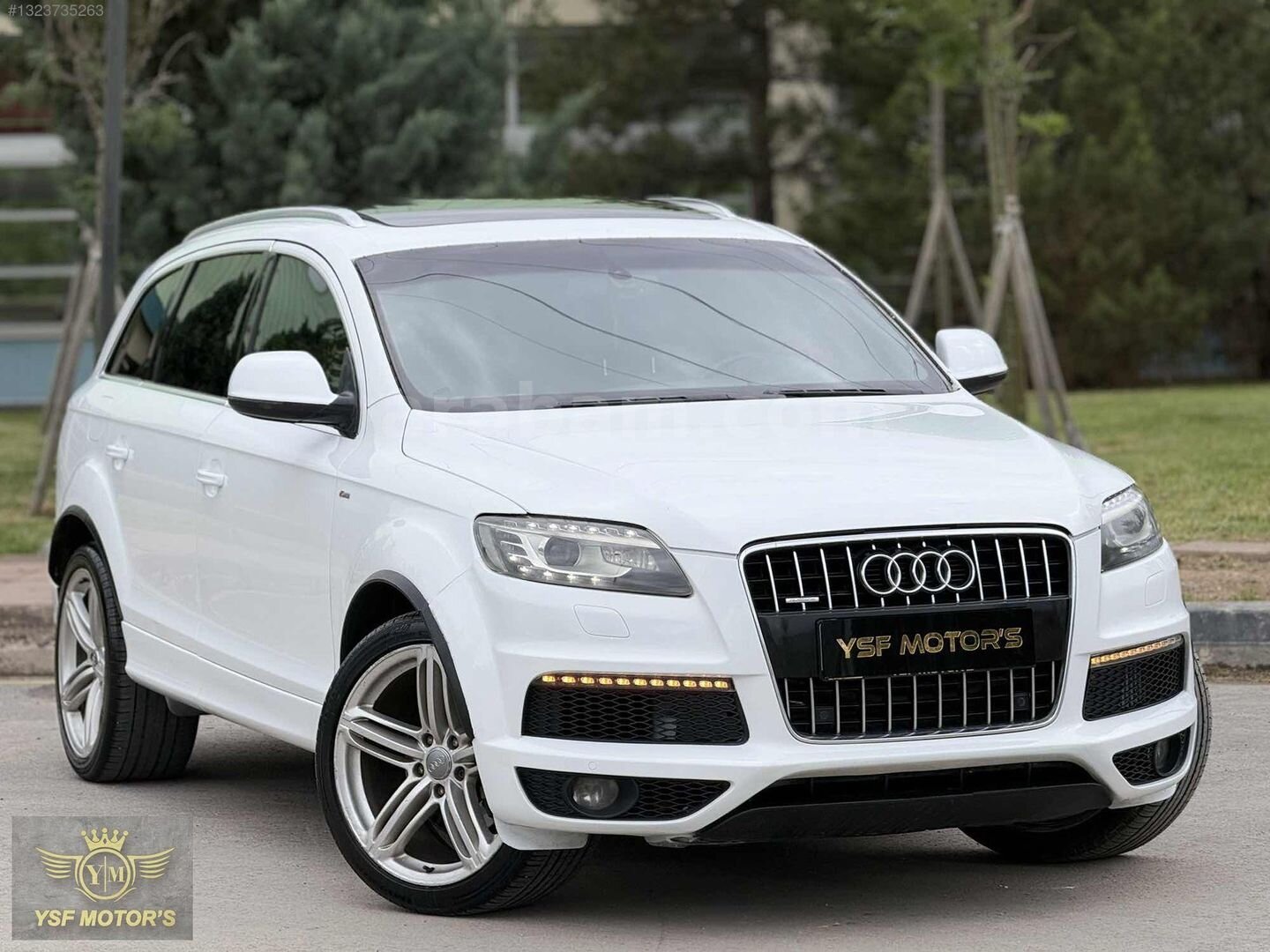 Galeriden Audi Q7 3.0 TDI Quattro 2011 Model Ankara 397.500 km Beyaz 1