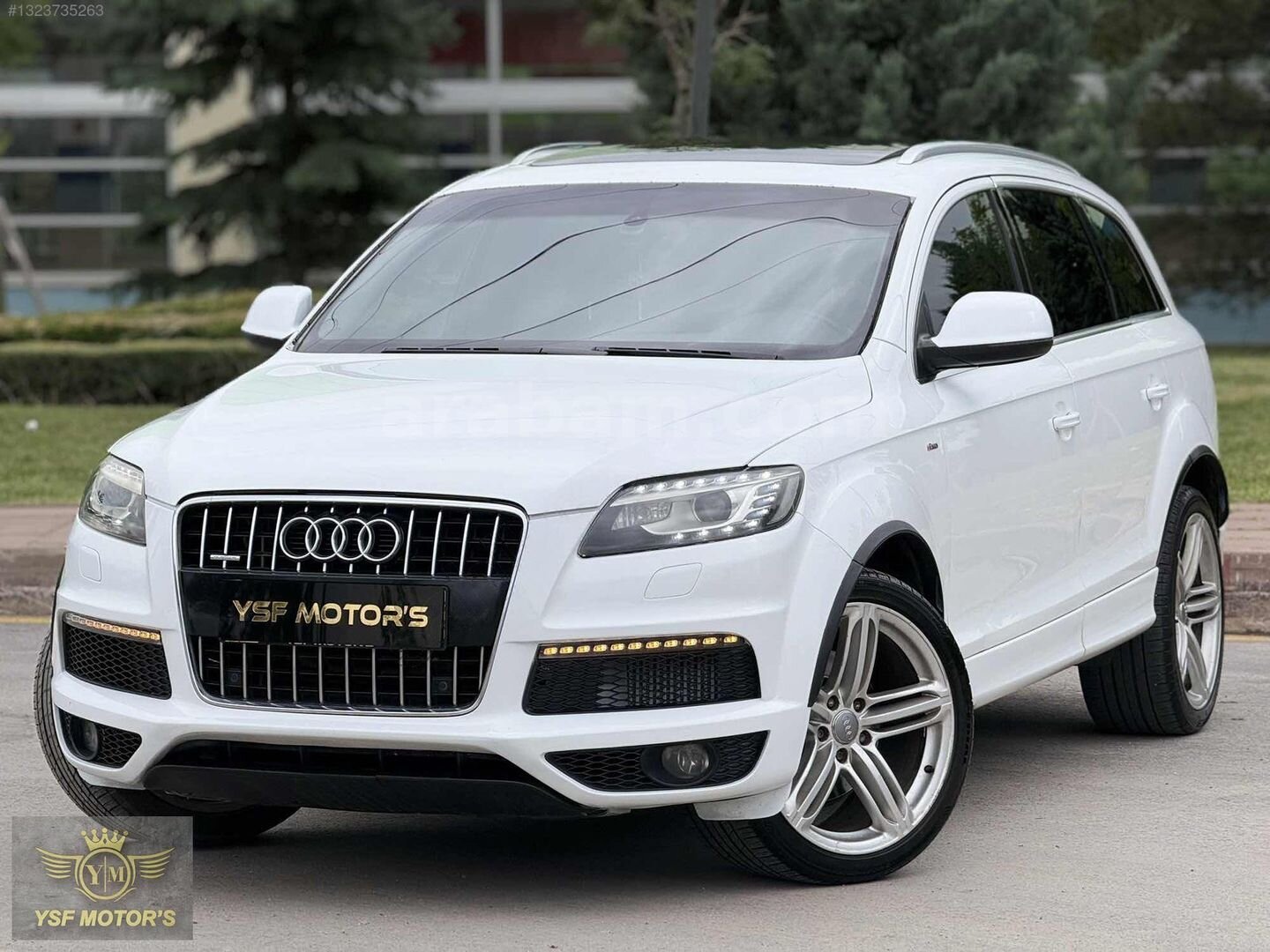 Galeriden Audi Q7 3.0 TDI Quattro 2011 Model Ankara 397.500 km Beyaz 3