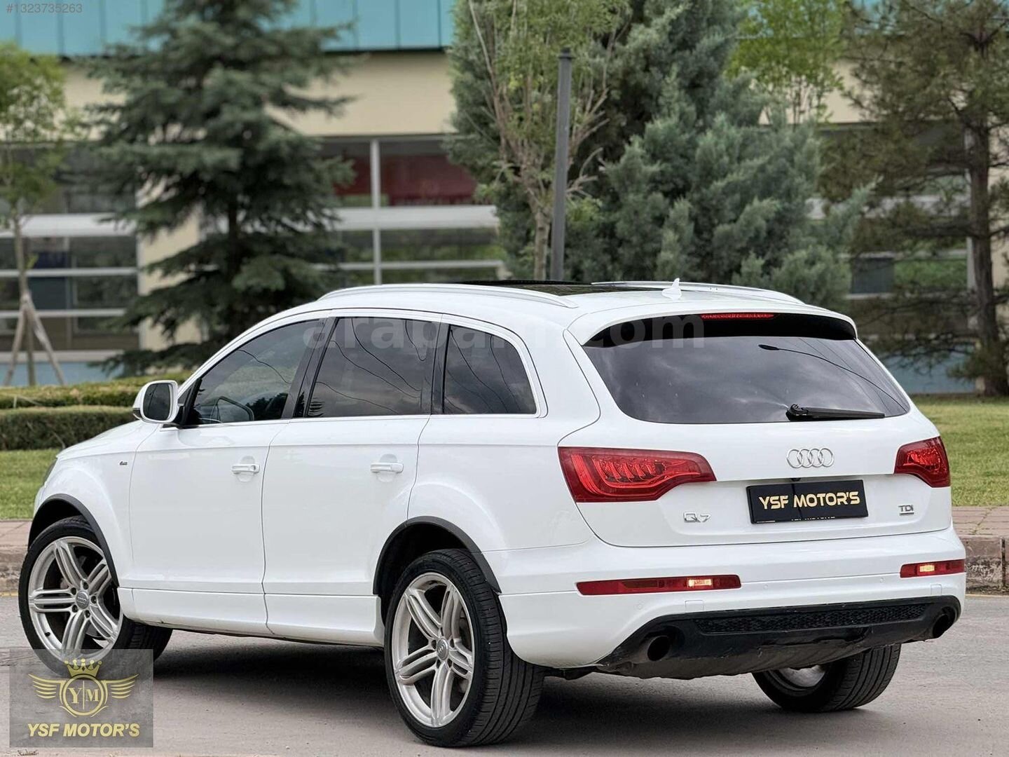 Galeriden Audi Q7 3.0 TDI Quattro 2011 Model Ankara 397.500 km Beyaz 5