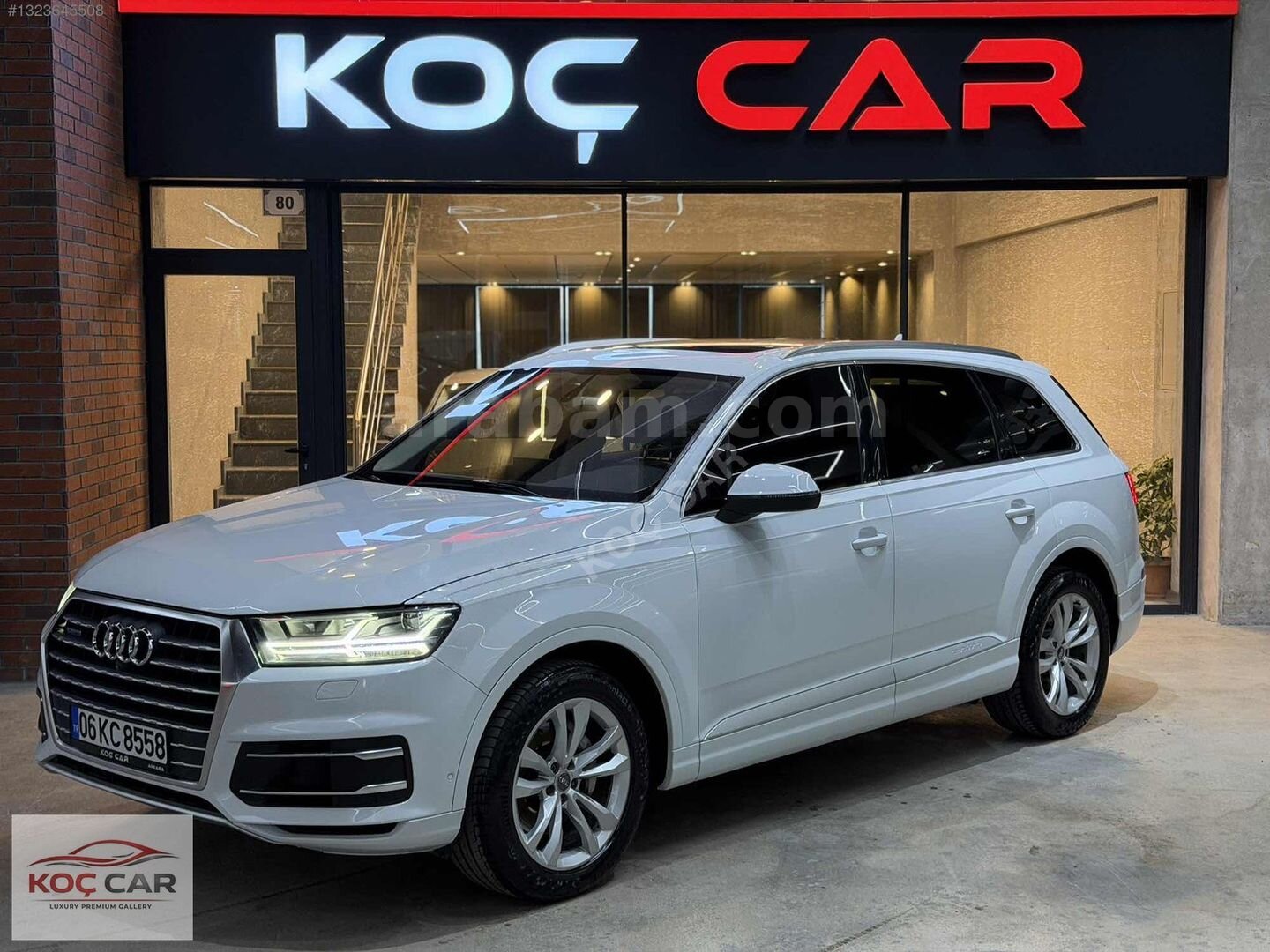 Galeriden Audi Q7 3.0 TDI Quattro 2015 Model Ankara 318.000 km Beyaz 6