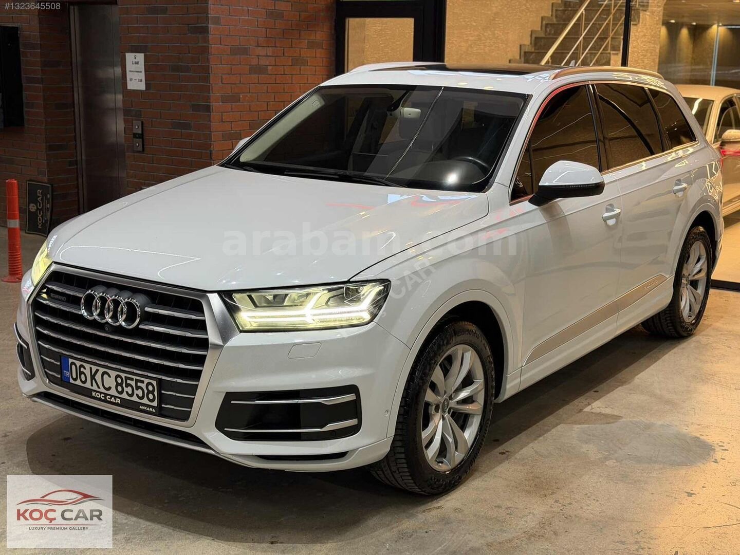 Galeriden Audi Q7 3.0 TDI Quattro 2015 Model Ankara 318.000 km Beyaz 7