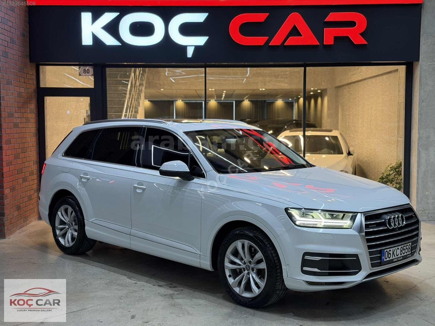 Galeriden Audi Q7 3.0 TDI Quattro 2015 Model Ankara 318.000 km Beyaz 1