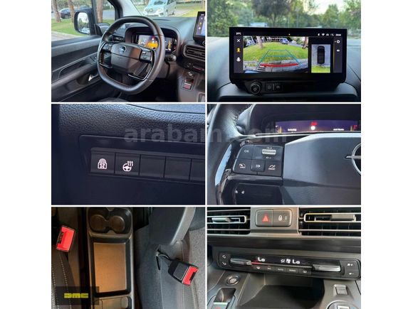 2025 ÇIKIŞLI OPEL COMBO 1.5 D 130 Bg/E-TOGGLE/BOYASIZ/20.ooo KM/